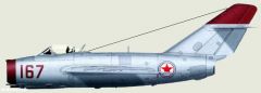 МИГ-15 с опознавательными знаками корейской армии