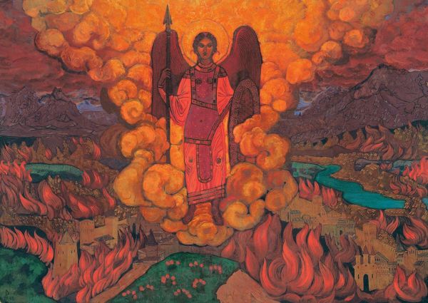 Ангел последний. Н.К. Рерих. 1912