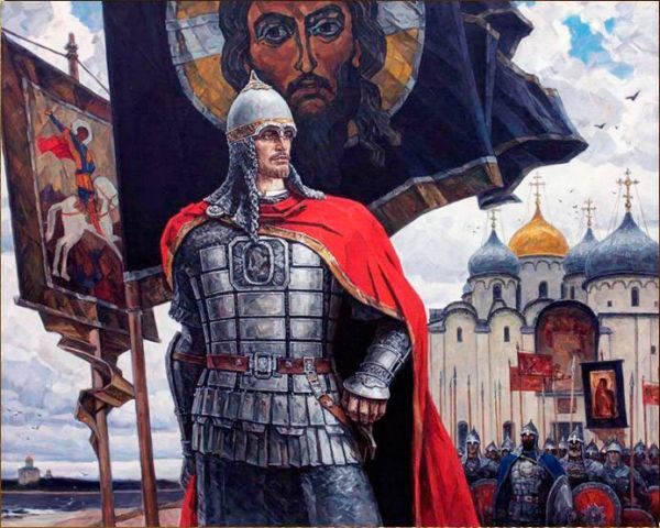 "Александр Невский" (левая часть триптиха "За землю Русскую"), Юрий Пантюхин