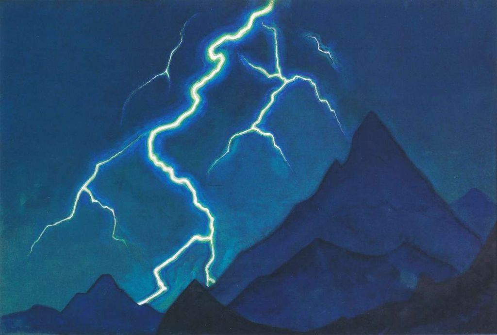 Н.К.Рерих. Зов неба. 1936 г.