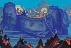 Madonna Laboris (Труды Богоматери. Эскиз), Н.К.Рерих, 1933
