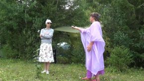 Пермь. Миниспектакль «Очки»